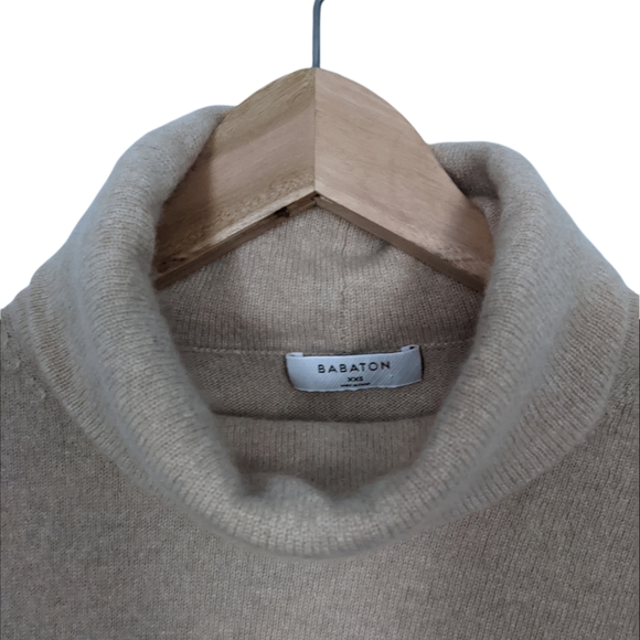 ARITZIA BABATON Cashmere Wool Blend Knit Sweater - Picture 3 of 5